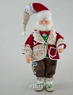 NWT Katherine's Collection Sweet Christmas Santa Doll 19 28-828252