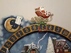 NWT Large Katherines Collection Santa Claus Sled Christmas Advent Calendar