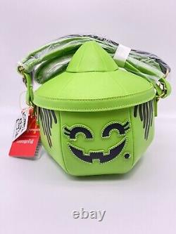 NWT Loungefly McDonald'sT Halloween McGoblinT Witch Happy MealT GITD Crossbody