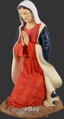 Nativity Mary -Life Size Resin Christmas Statue