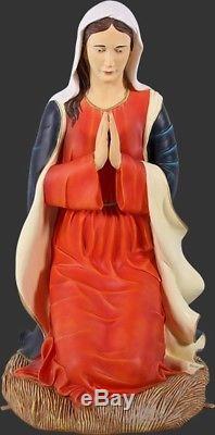 Nativity Mary -Life Size Resin Christmas Statue