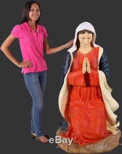 Nativity Mary -Life Size Resin Christmas Statue