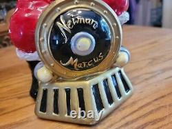 Neiman Marcus Rare Santa Claus Xmas Cookie Jar Ceramic Large No95 13x11x8 Vtg