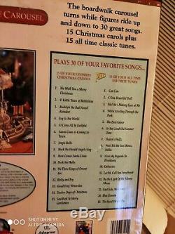 New 1997 Mr Christmas Holiday Around The Carousel Animated Musical 30 Songs
