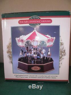 New 1999 Mr Christmas The Millennium Carousel