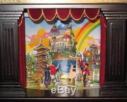 New 2010 Mr Christmas Nutcracker Suite Wooden Music Box 4 Scenes 8 Songs Ballet