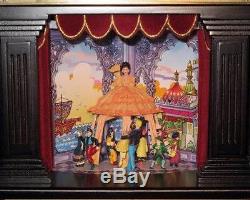 New 2010 Mr Christmas Nutcracker Suite Wooden Music Box 4 Scenes 8 Songs Ballet