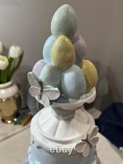 New 2024 Cupcakes and Cashmere Pastel Spring Easter Eggs/Bows/Macaroon Pedestal