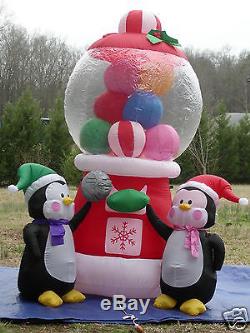 New 6' Christmas Gumball Machine animated withBlinking Lights Airblown Inflatable