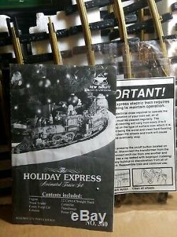 New Bright 1997 The Holiday Express Animated Train Set 380 G Scale Complete