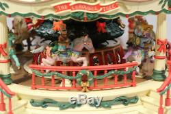 New Bright Animated Christmas Holiday Carousel Musical Supersize