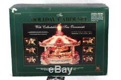 New Bright Animated Christmas Holiday Carousel Musical Supersize