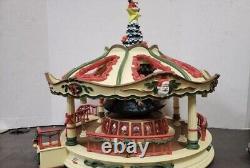 New Bright Holiday Carousel with lights sound and motion, large Merry go Round