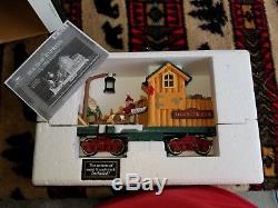 New Bright Holiday Express Train #384 Lot of 4 Train Cars