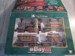 New Bright Santa's Village Express Christmas L. E. Electric Train Set #280