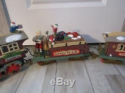 New Bright Santa's Village Express Christmas L. E. Electric Train Set #280