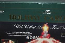 New Bright The Holiday Carousel Merry Go Round 1997 No 1100 Rare Christmas Music