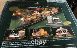 New Bright -The Holiday Express Animated Electric Train Set Model 387