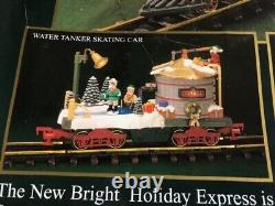 New Bright -The Holiday Express Animated Electric Train Set Model 387