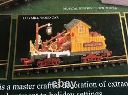 New Bright -The Holiday Express Animated Electric Train Set Model 387