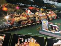 New Bright -The Holiday Express Animated Electric Train Set Model 387