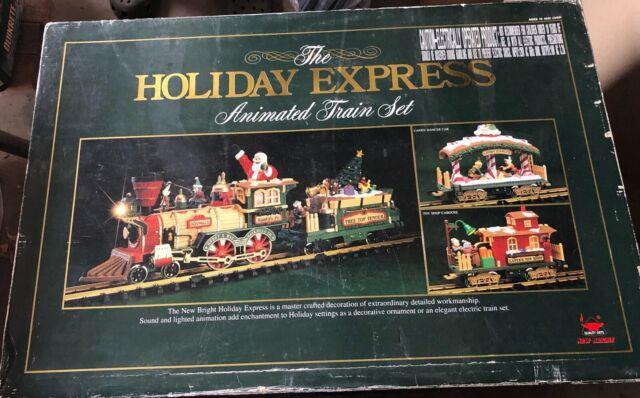 New Bright -the Holiday Express Animated Electrictrain Set Model 380