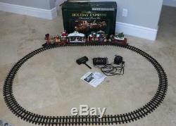 New Bright The Holiday Express Animated Train Set #384