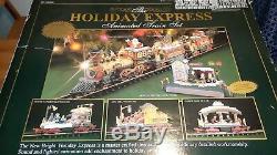New Bright The Holiday Express Animated Train Set No 387, READ DESCRIPTION