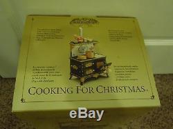 New Gold Label Collection Bear Cooking for Christmas Music Box with Fragrances