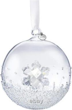 New SWAROVSKI Crystal 2019 Annual Edition Ornament Christmas Ball