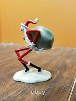 Nightmare Before Christmas Jack Skellington as Santa Claus Hawthorne Village