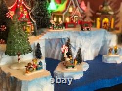 North Pole Shore Display Platform For Dept 56 Villages, New, Free Shipping