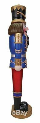 Nutcracker Lifesize Prop LED BLOW MOLD SOUND Outdoor Soldier Christmas 68 IN