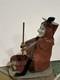 Old Vintage Halloween Witch With Composition Face Candy Container Occupied Japan