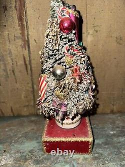 Old Vintage Musical Decorative Fancy Christmas Tree