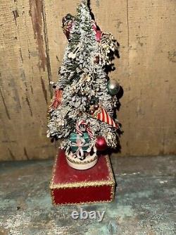 Old Vintage Musical Decorative Fancy Christmas Tree