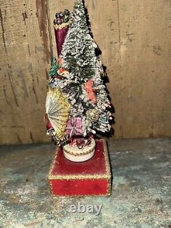 Old Vintage Musical Decorative Fancy Christmas Tree