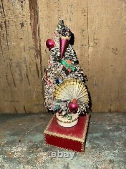 Old Vintage Musical Decorative Fancy Christmas Tree