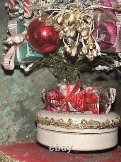 Old Vintage Musical Decorative Fancy Christmas Tree