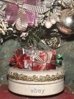 Old Vintage Musical Decorative Fancy Christmas Tree