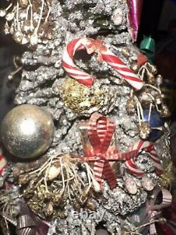 Old Vintage Musical Decorative Fancy Christmas Tree