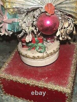 Old Vintage Musical Decorative Fancy Christmas Tree