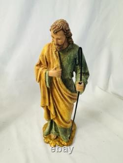 Old Vtg Retired Department 56 RENAISSANCE Complete Nativity Set of 12 WithBox