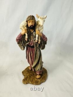 Old Vtg Retired Department 56 RENAISSANCE Complete Nativity Set of 12 WithBox