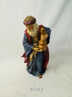 Old Vtg Retired Department 56 RENAISSANCE Complete Nativity Set of 12 WithBox