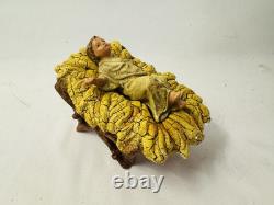 Old Vtg Retired Department 56 RENAISSANCE Complete Nativity Set of 12 WithBox