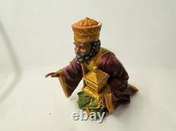 Old Vtg Retired Department 56 RENAISSANCE Complete Nativity Set of 12 WithBox