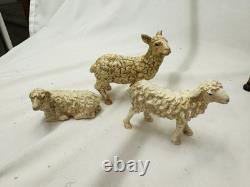 Old Vtg Retired Department 56 RENAISSANCE Complete Nativity Set of 12 WithBox