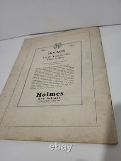 Original Comus 1931 Diamond Jubilee Parade Program Mardi Gras Parade Favor