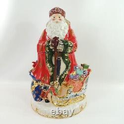 PORTRAIT SANTA Cookie Jar by Christopher Radko Home For The Holiday's Collection